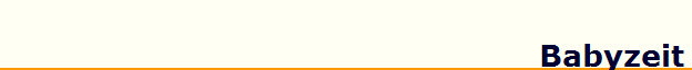 Babyzeit