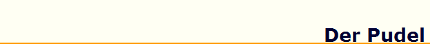 Der Pudel
